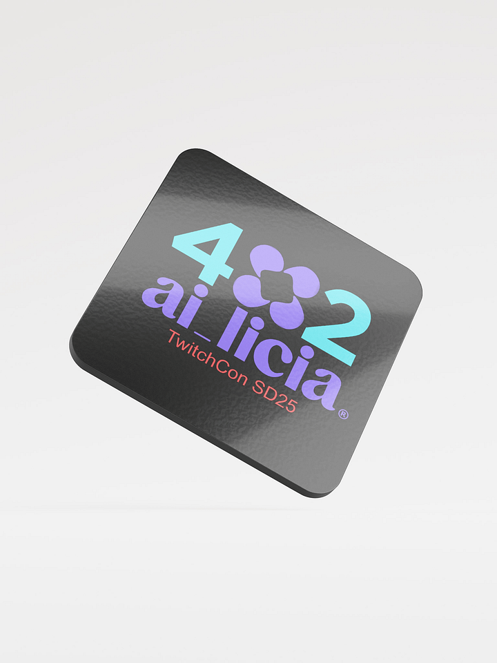 Cork Coaster 402 x ai_licia - TwitchCon SD 2025 Edition product image (1)