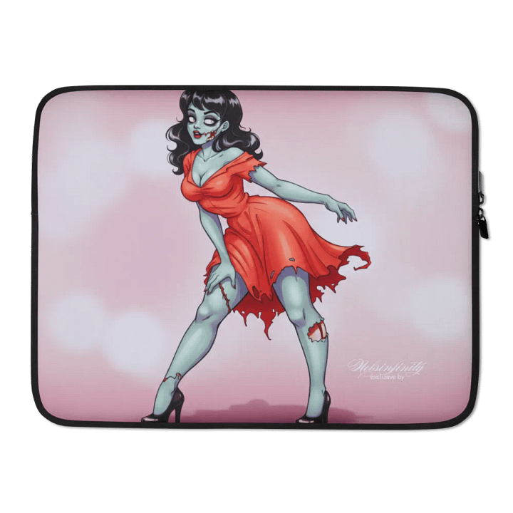 V1 Zombie Pinup Laptop Sleeve product image (2)