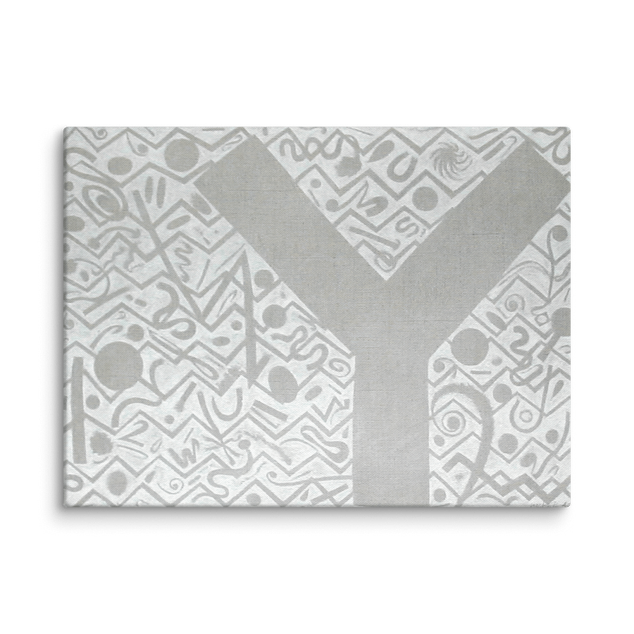 Y (1995) on canvas (18" x 24") product image (3)