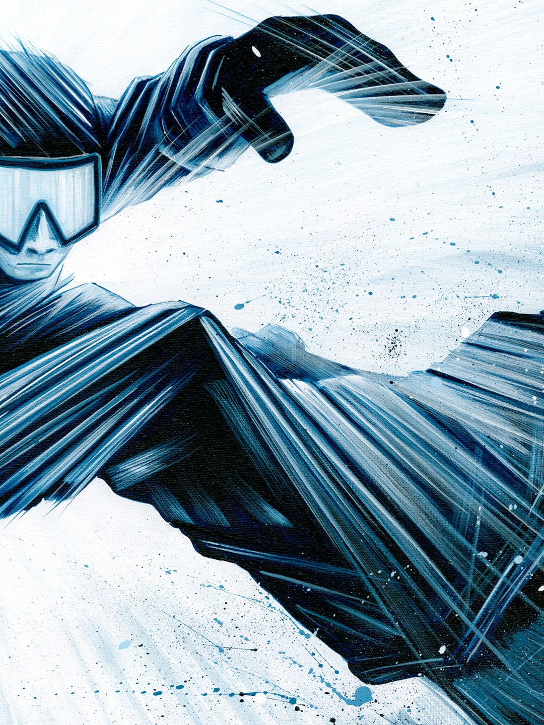 Grooverider (Goofy) - Original Painting product image (8)