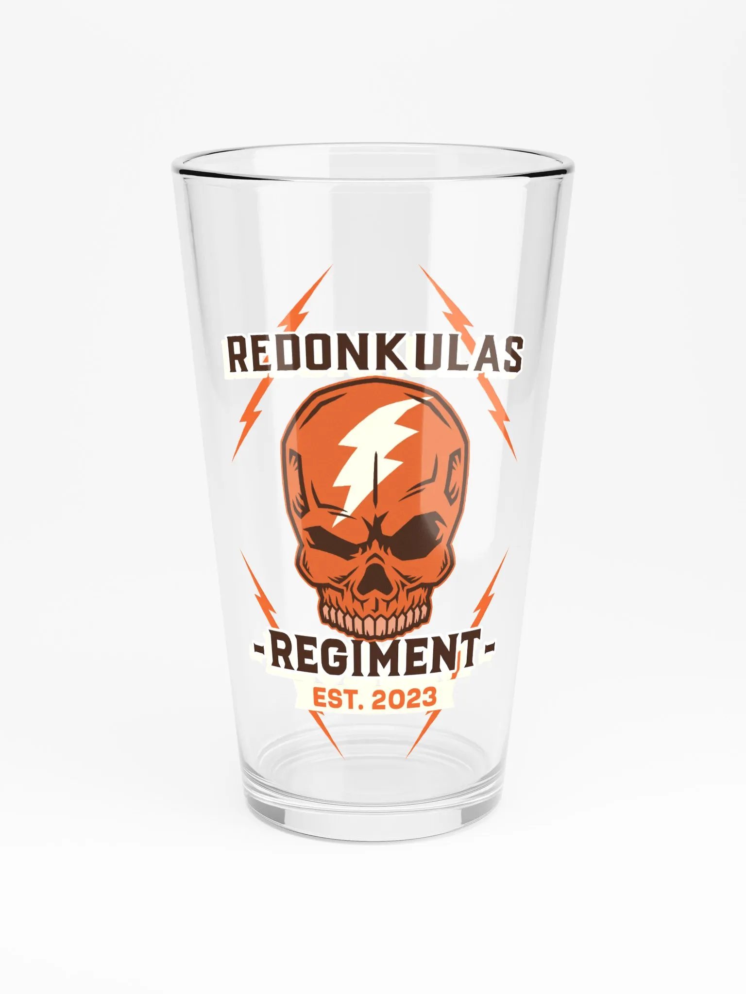 Redonkulas Regiment - Pint Glass product image (3)