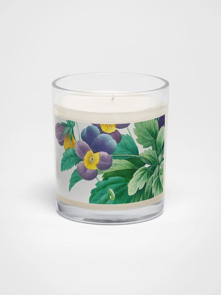 Pansy Dreams Soy Wax Candle product image (1)
