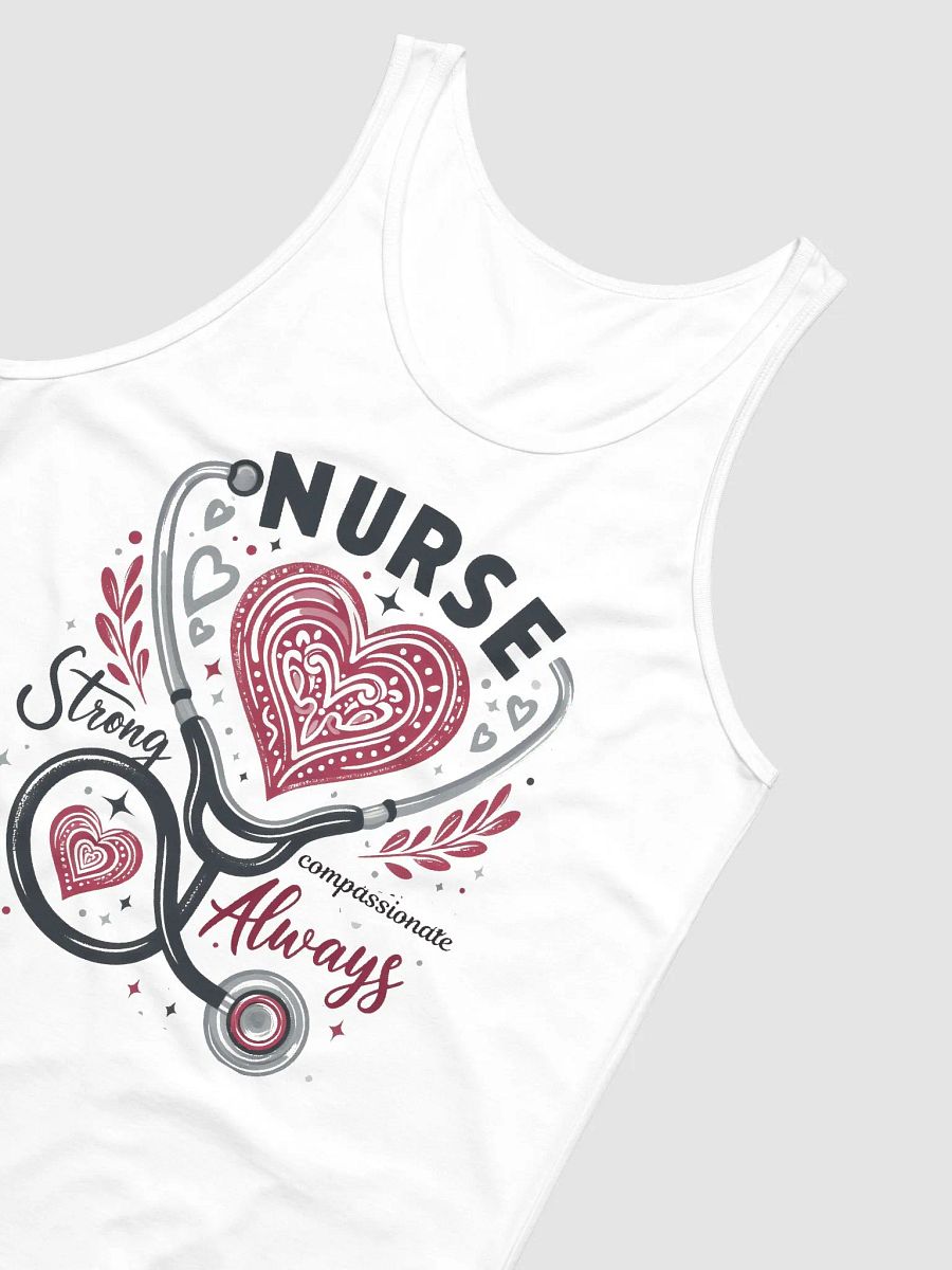 Nurse Love Stethoscope Heart Tank product image (11)