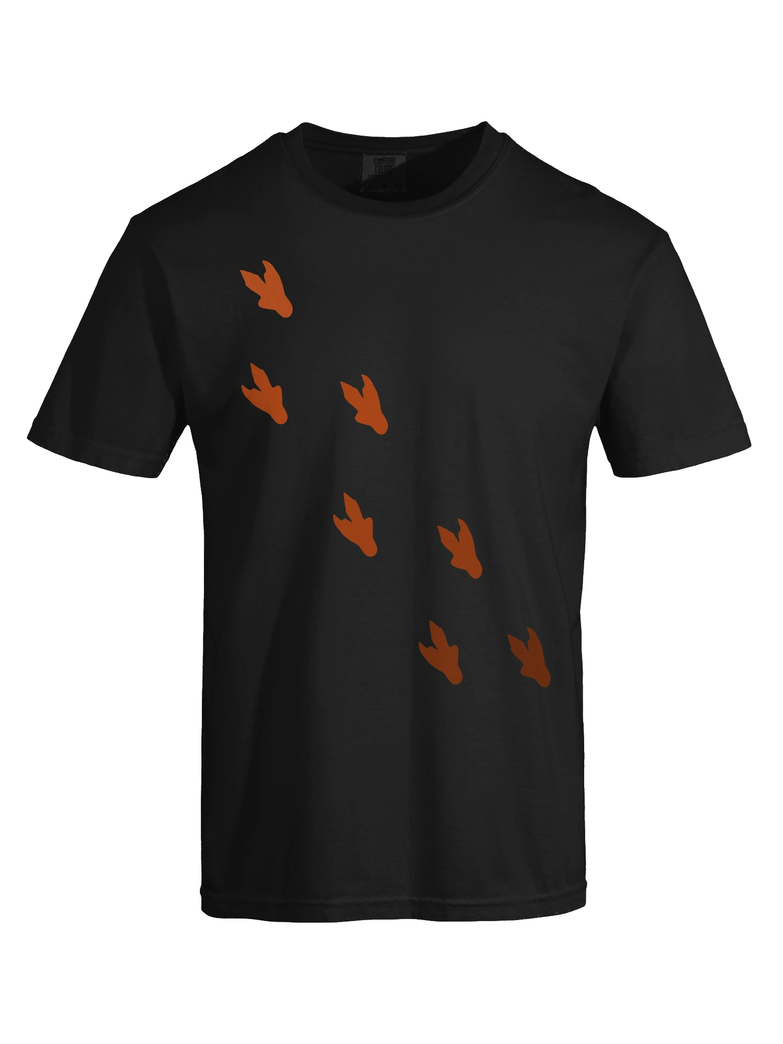 Raptor Tracks T-Shirt (Orange) product image (7)