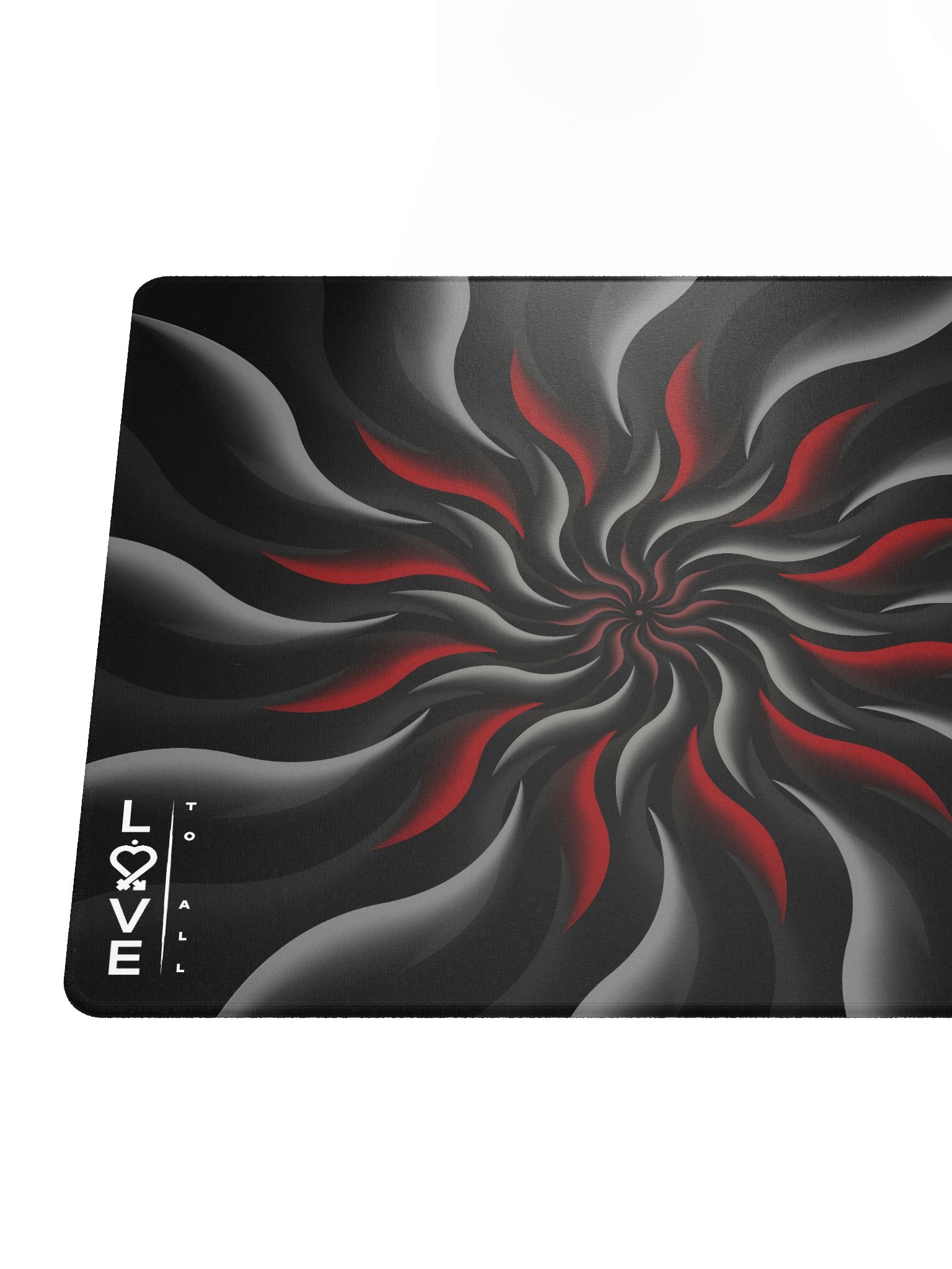 Red Mandala Large Mousepad product image (7)