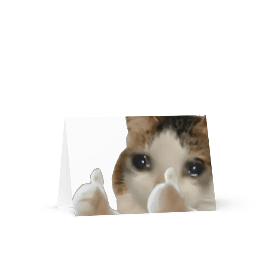 Greeting Card: Meme Cats product image (19)