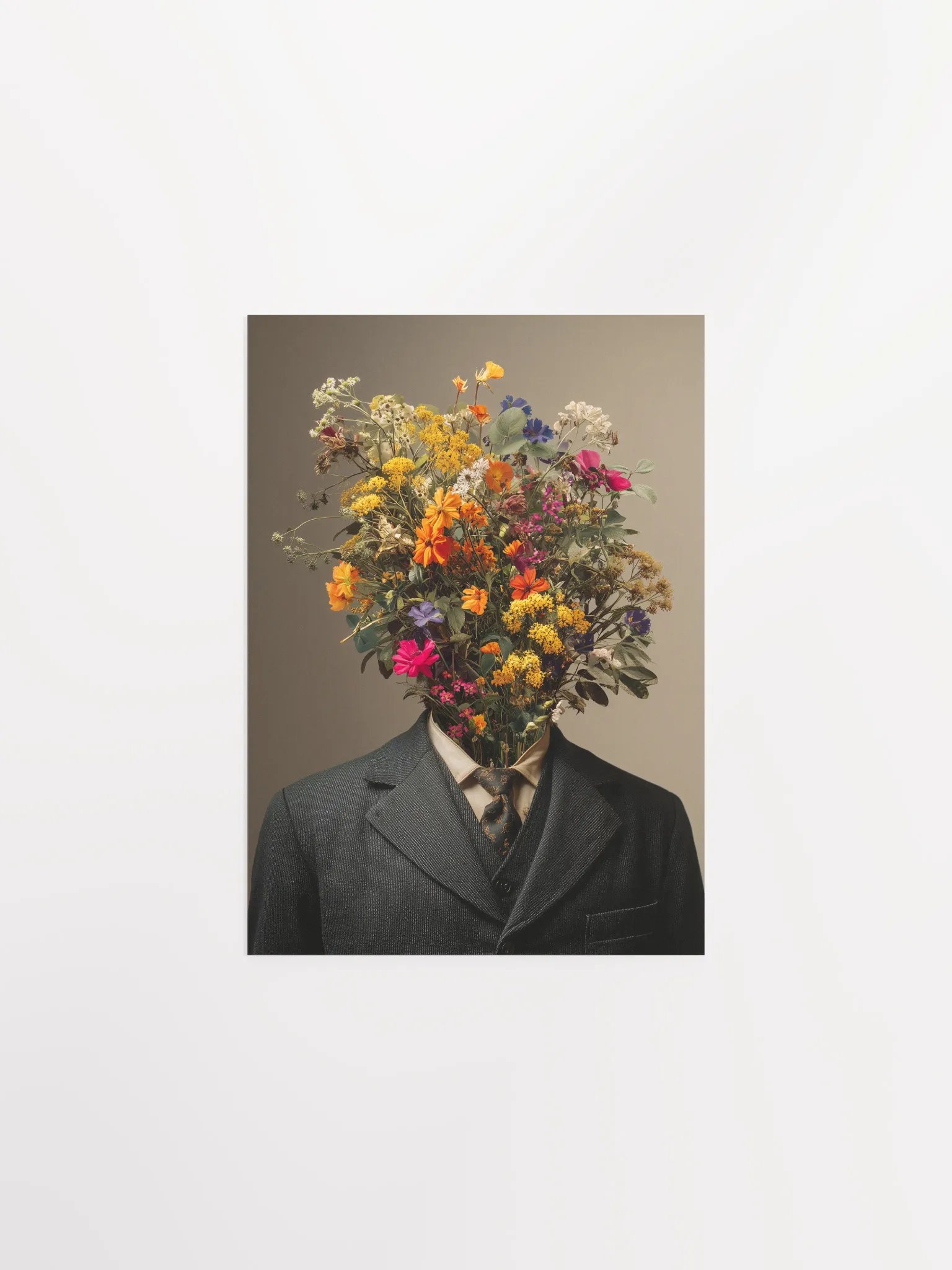 Wild Thoughts in Bloom Vibrant Matte Poster product image (3)