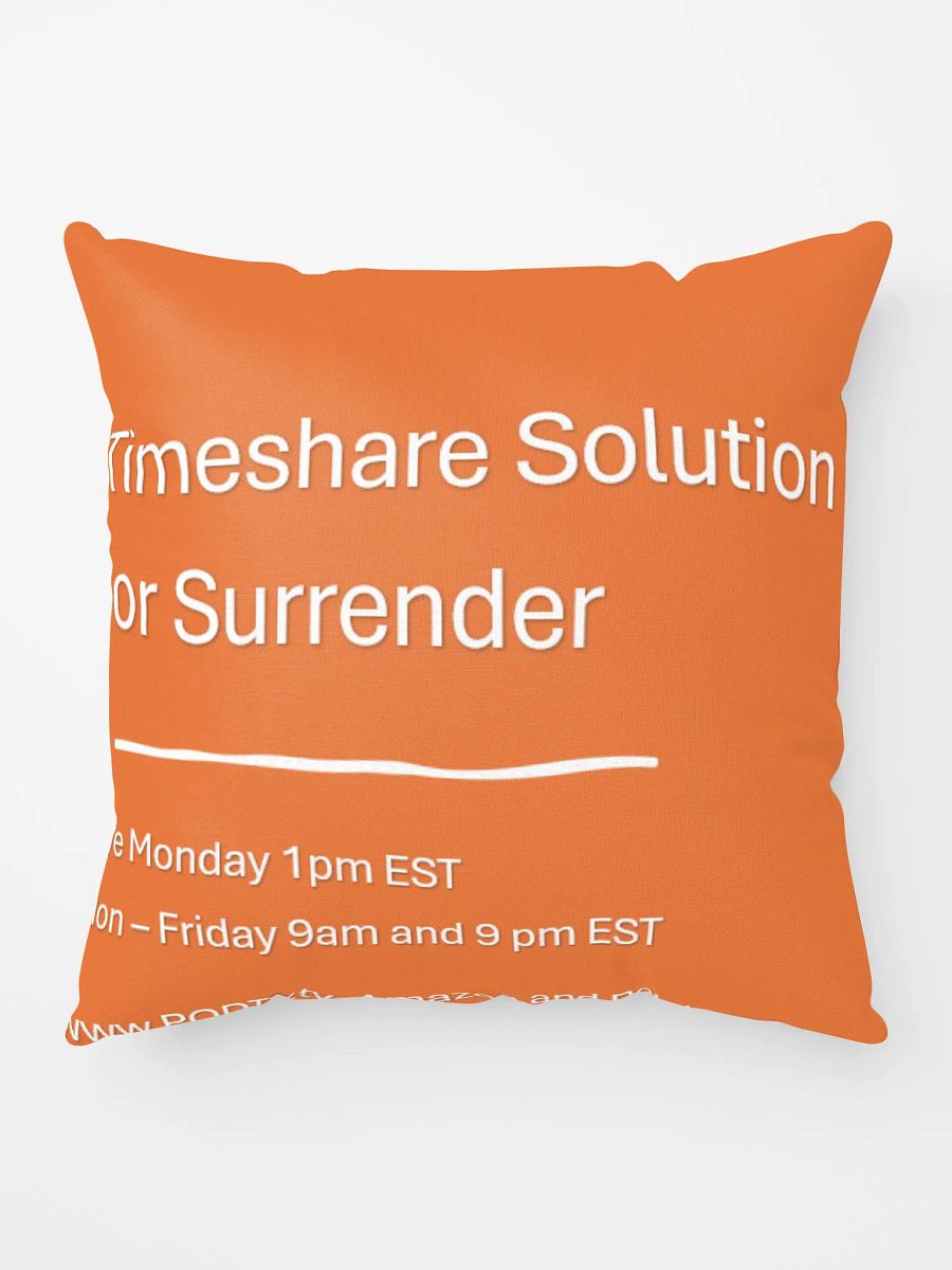 Timeshare Regretz All-Over Print Pillow product image (9)