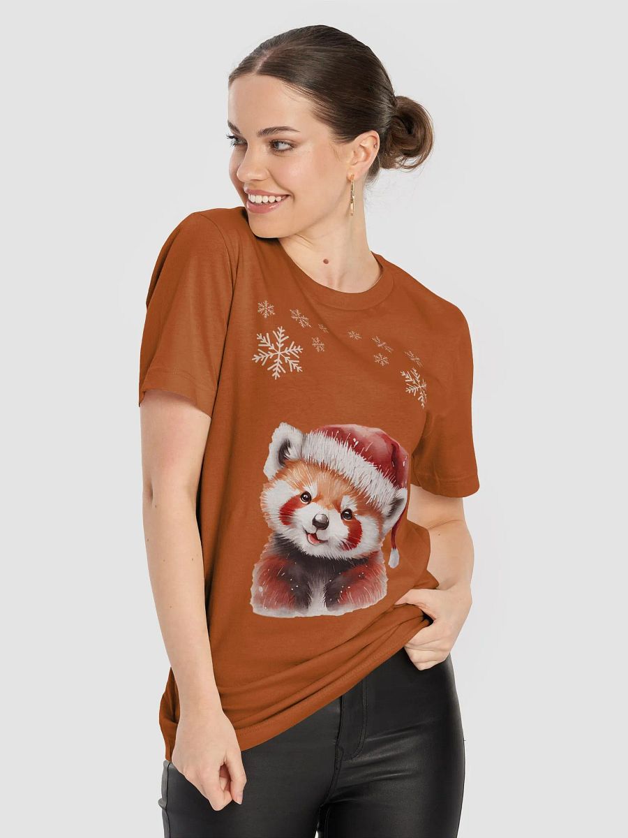 Santa Red Panda T-Shirt product image (4)