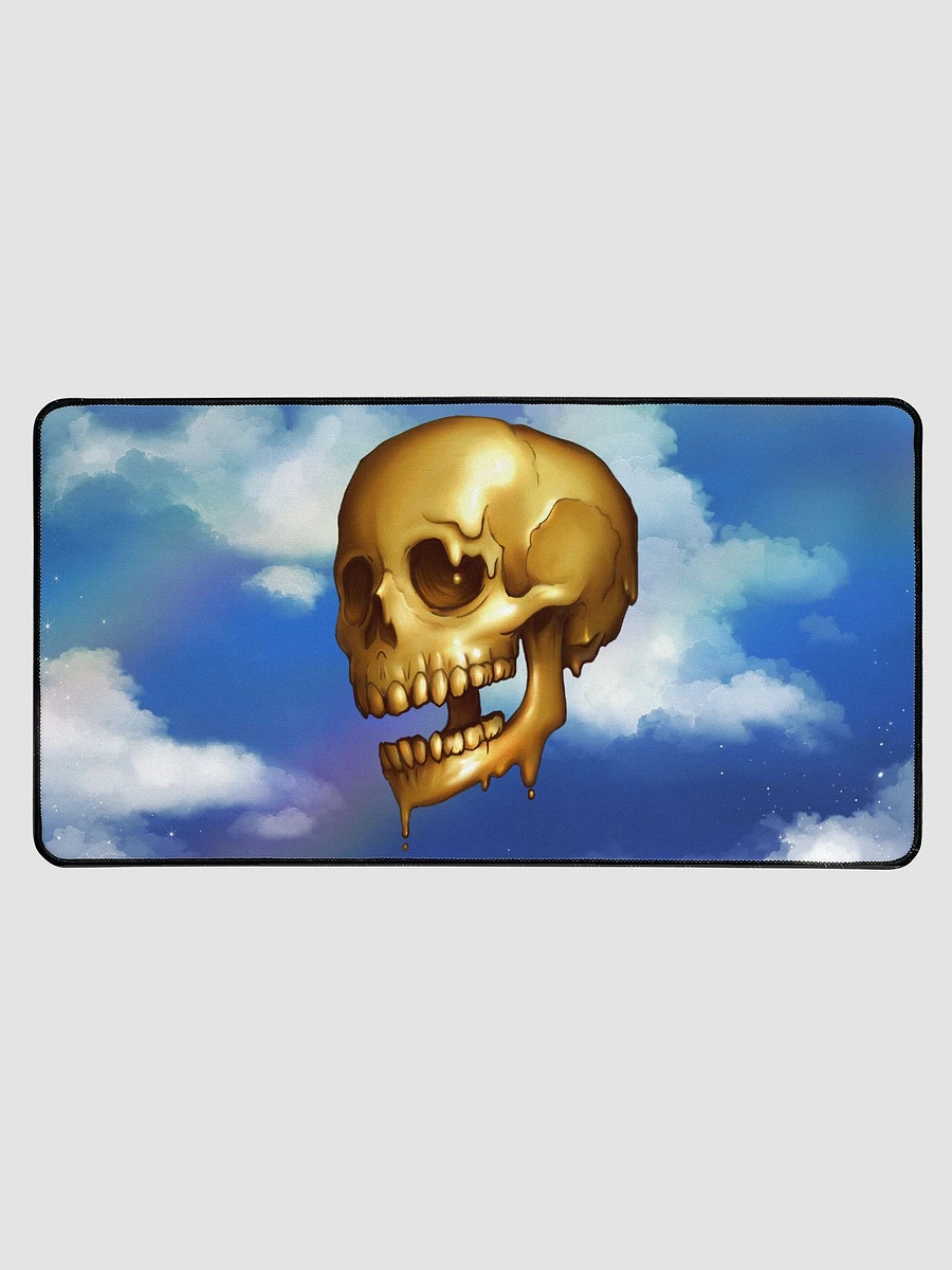 Golden Skull Desk Mat 15.5'' x 31.5'' product image (3)