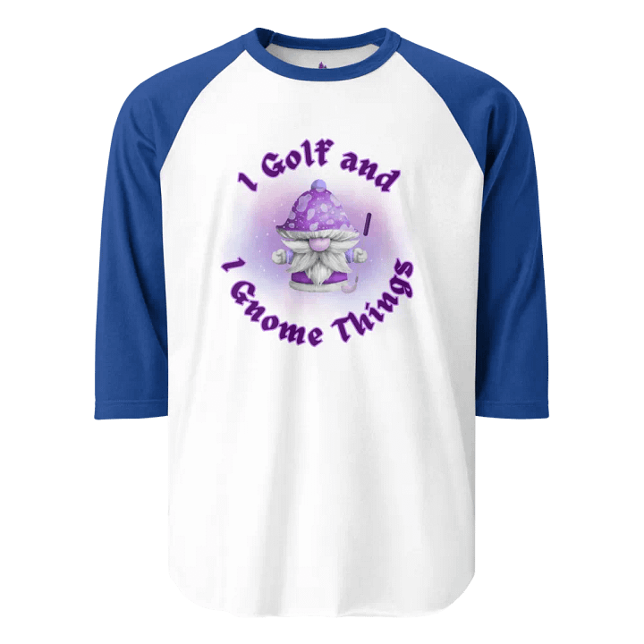 The Purple Gnome Pro Raglan tee product image (1)