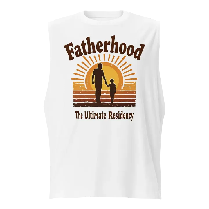 Radiant Fatherhood Sunset Muscle Tank product image (1)