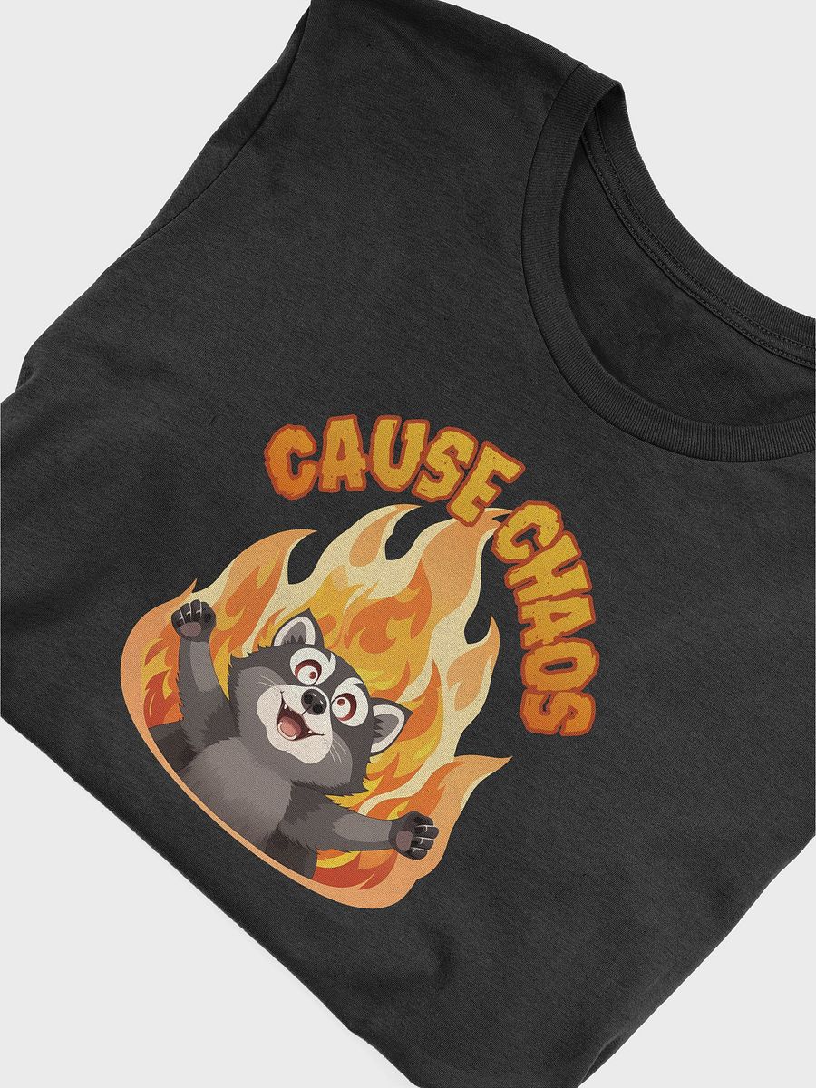 Cause Chaos Raccoon Shirt product image (3)