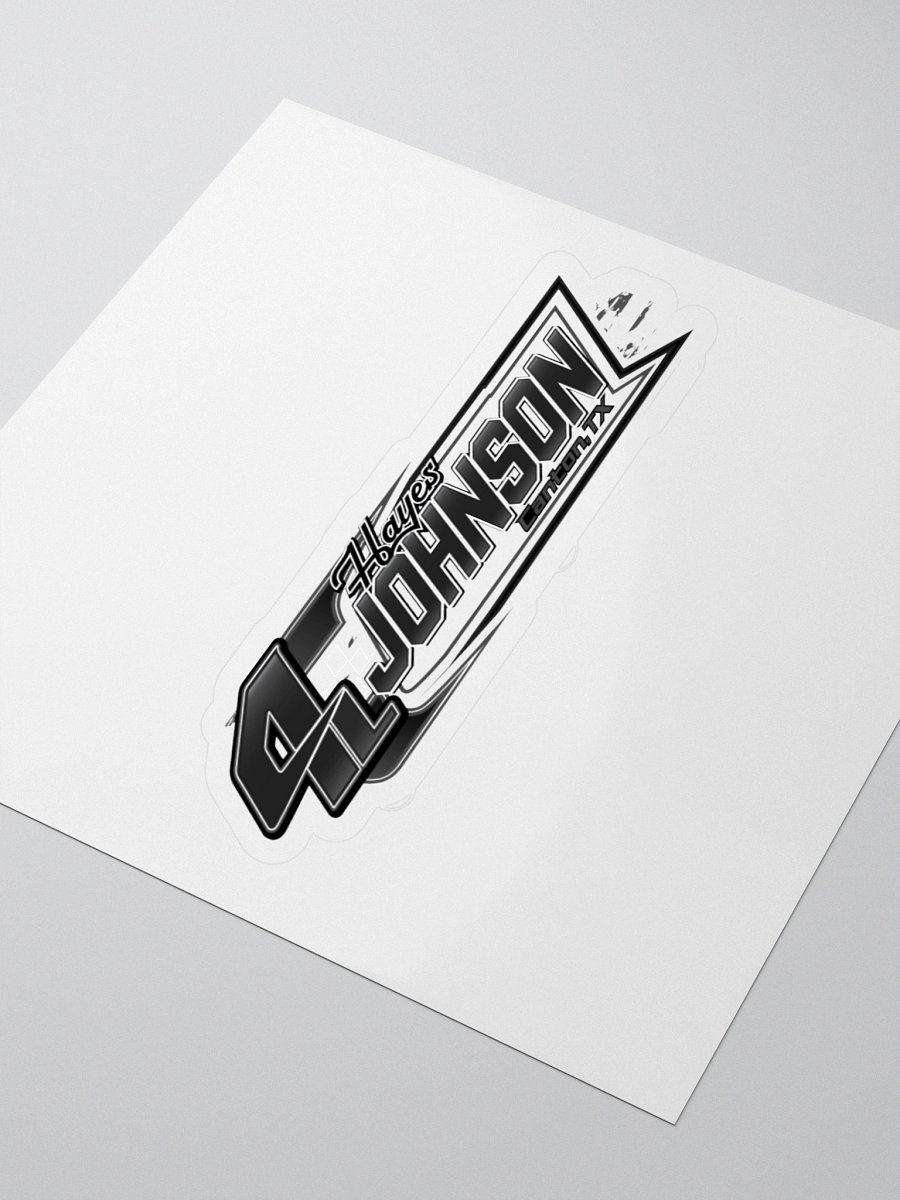 Hayes Johnson 4L Racing Sticker product image (3)