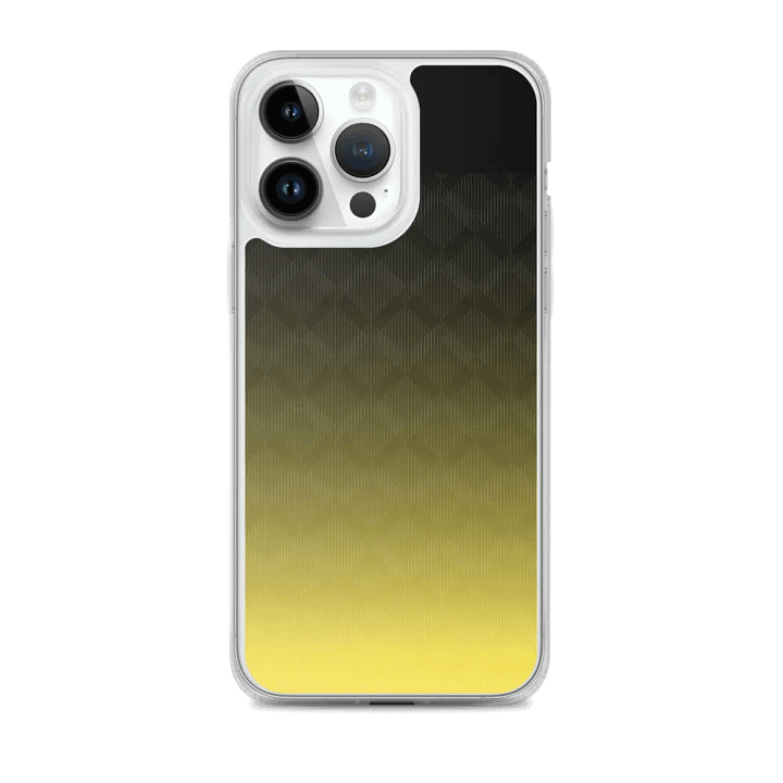 Zigzag Glow MagSafe® Clear Case product image (2)