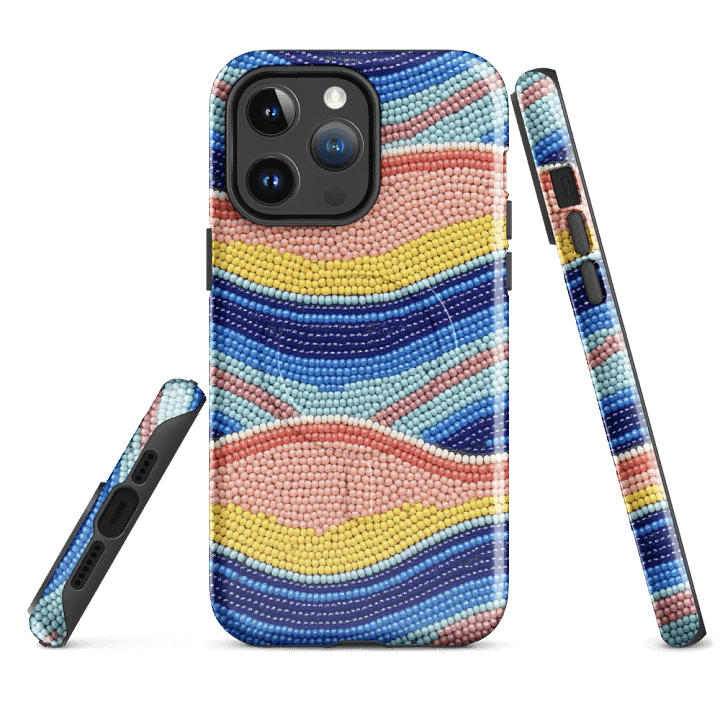 Colorful Wave MagSafe® iPhone® Case product image (4)