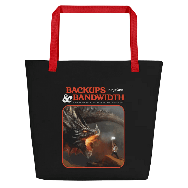 NinjaOne Backups & Bandwidth 2023 - Tote Bag product image (10)