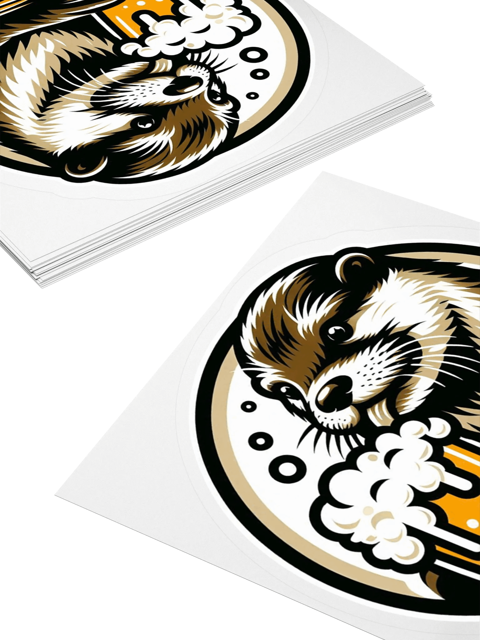Smylexx Frothy Sticky 4"x4" Die Cut product image (4)