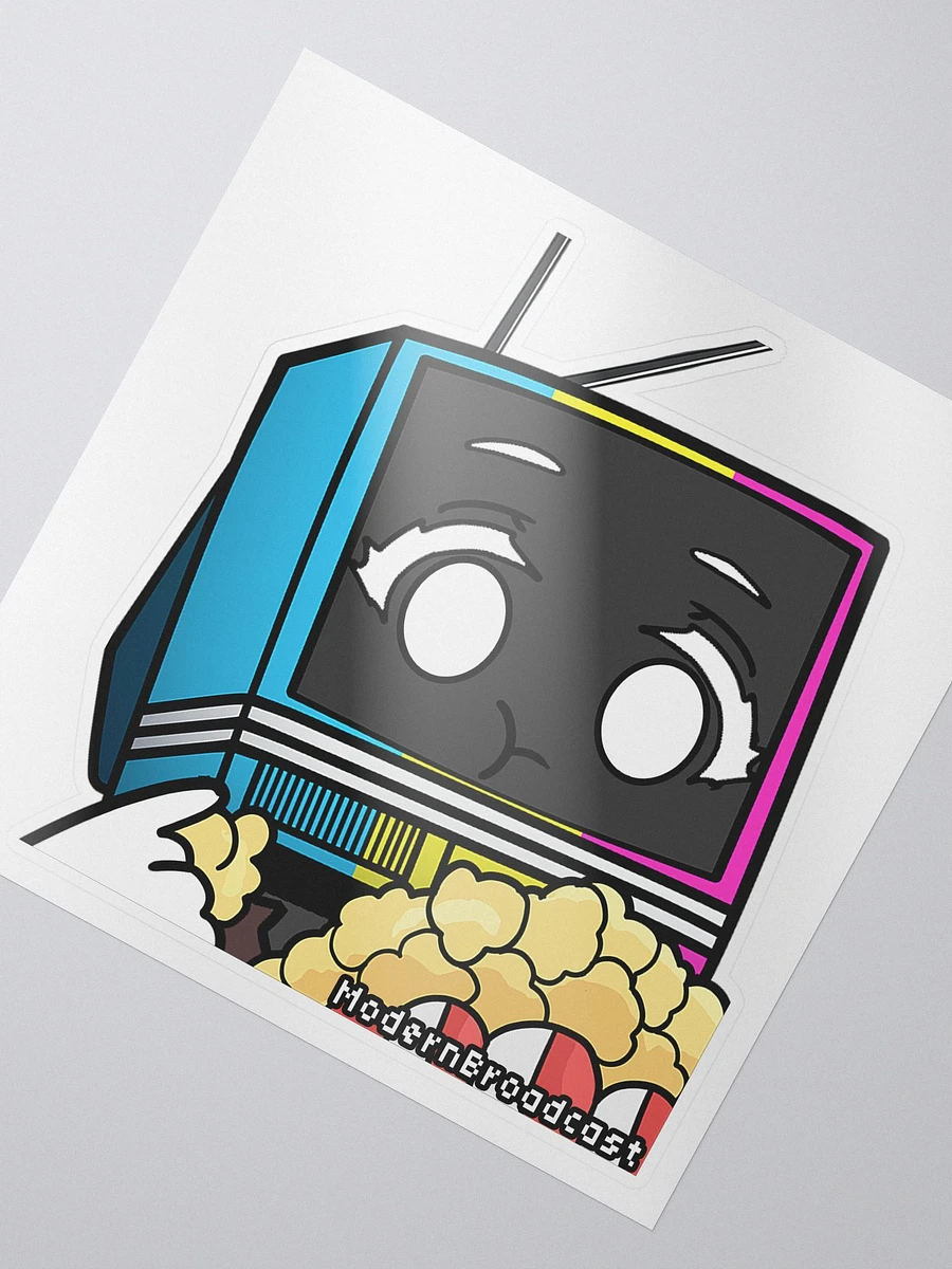Modern Popcorn Emote Sticker product image (2)