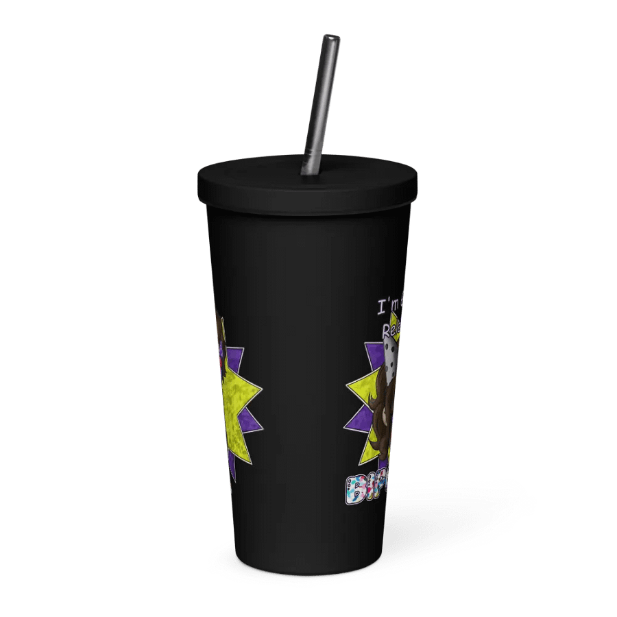 Denbo the Clown - Insulated Tumbler (With Straw) product image (1)