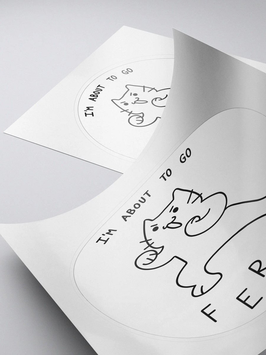 FERAL CHILD STICKER product image (4)