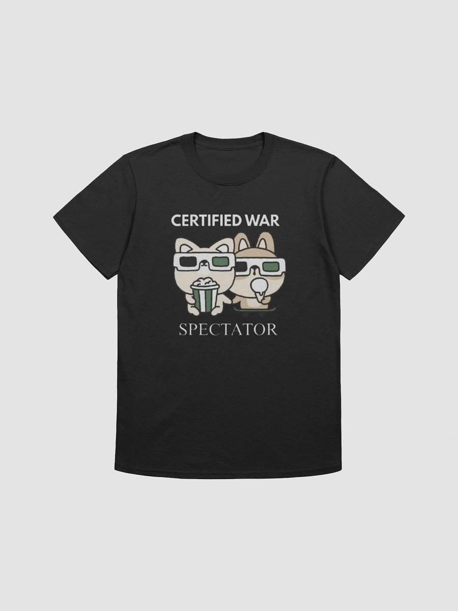 Certified War Spectator Unisex 3D Glasses T-Shirt product image (3)
