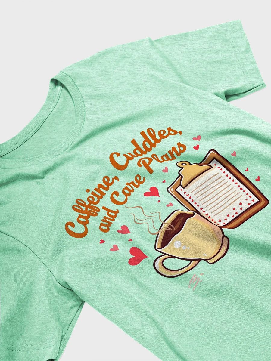 Caffeine & Cuddles Heart T-Shirt product image (33)