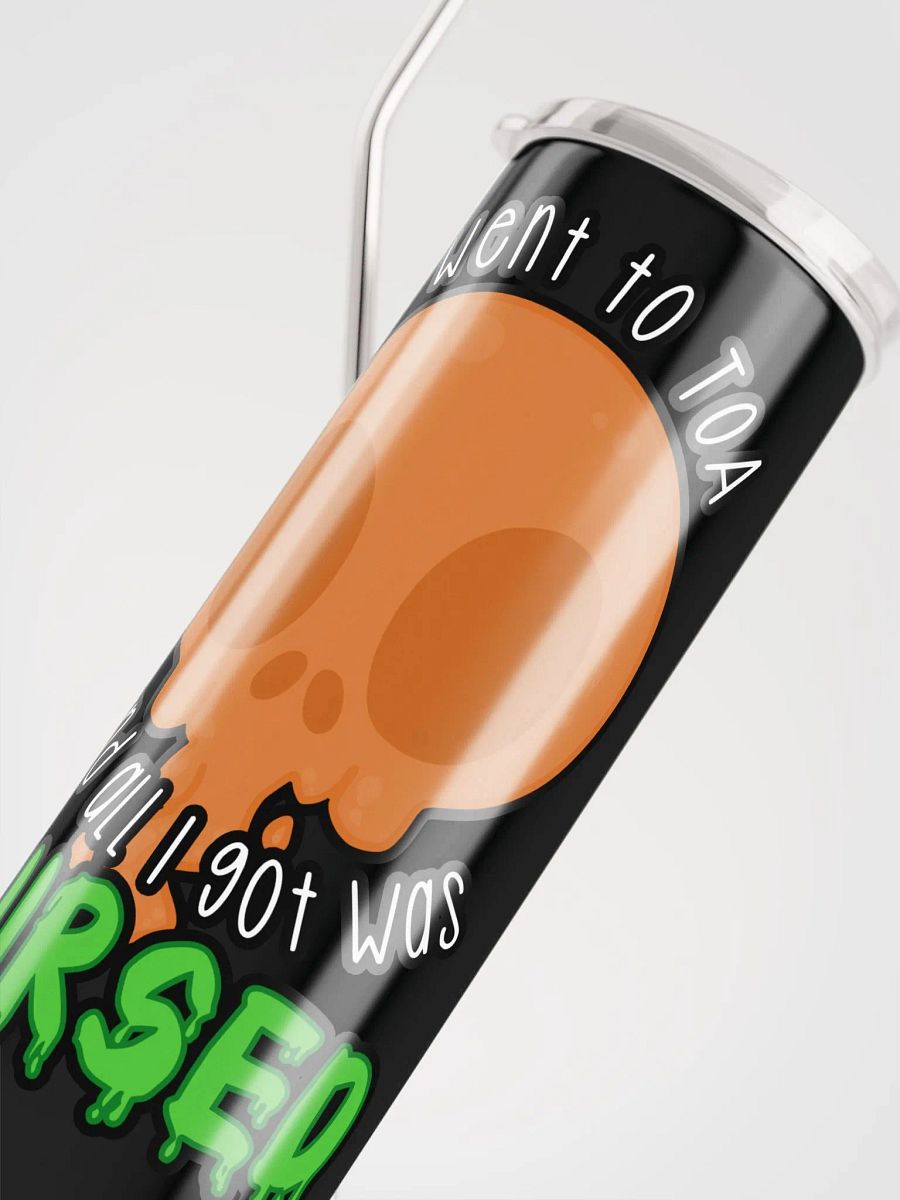 All I Got Was Cursed - Druid - Tumbler w/Straw product image (5)