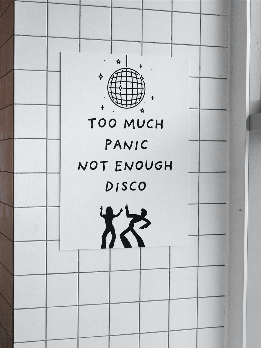 Too Much Panic, Not Enough Disco product image (3)