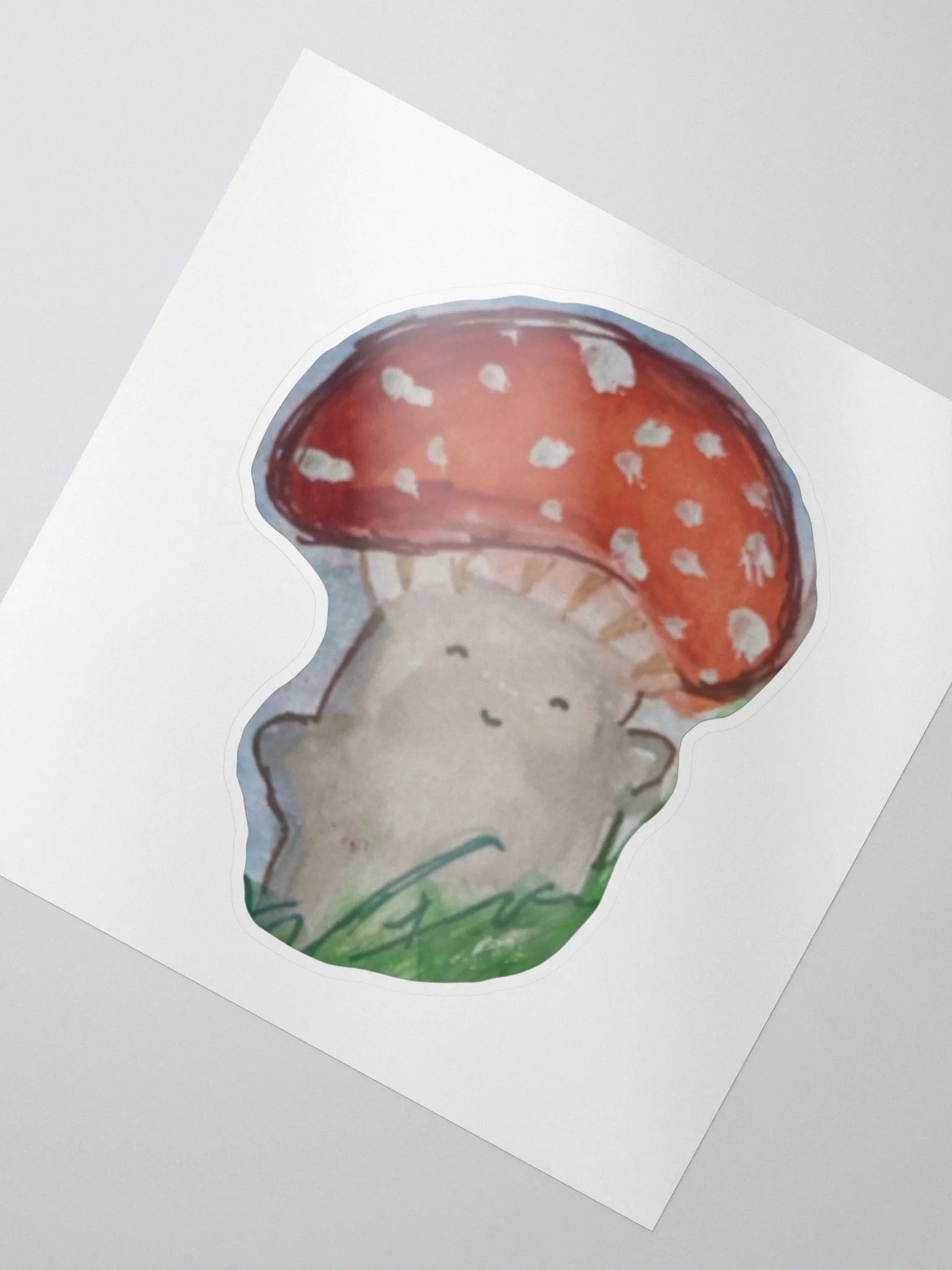 Just a little fun-guy // Sticker product image (2)