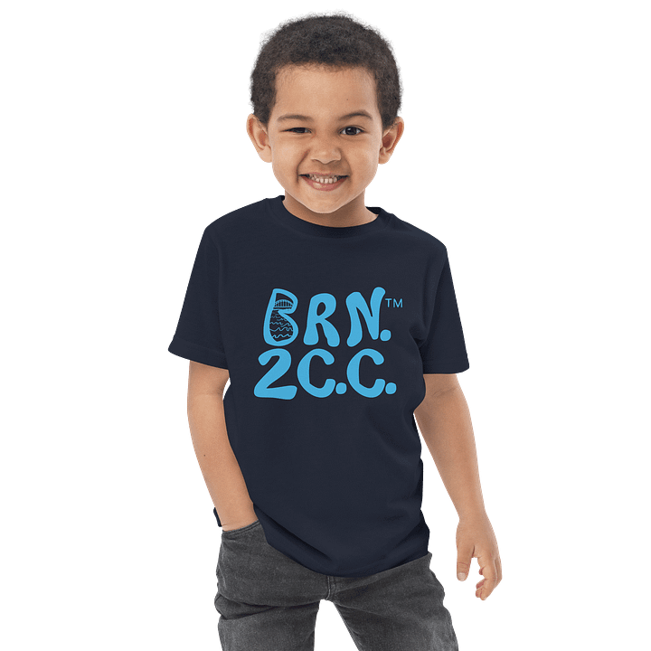 BRN.2C.C.™/BOURNE to Cape Cod™ | DTG Vintage Print | Toddler T-Shirt | Coastal Jersey Tee for Littles product image (1)
