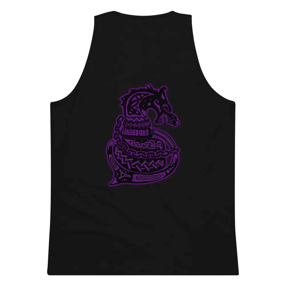 Fenrir glow design tank top product image (2)