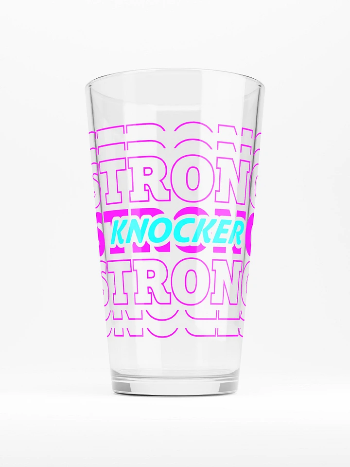 KNOCKER STRONG PINT GLASS product image (1)