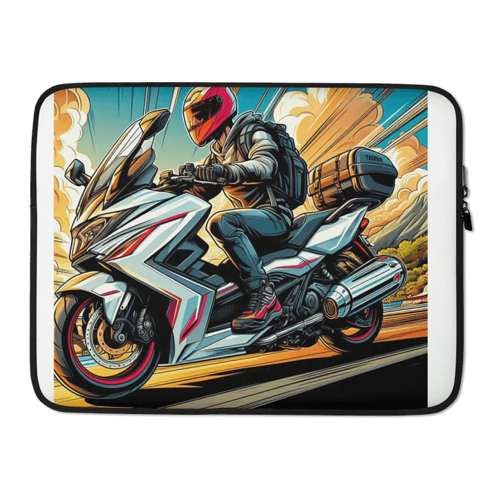 Rider's Rush Laptop Sleeve product image (2)