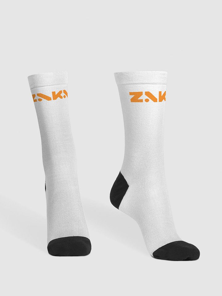 ZAKA Orange Dream Crew Socks product image (1)