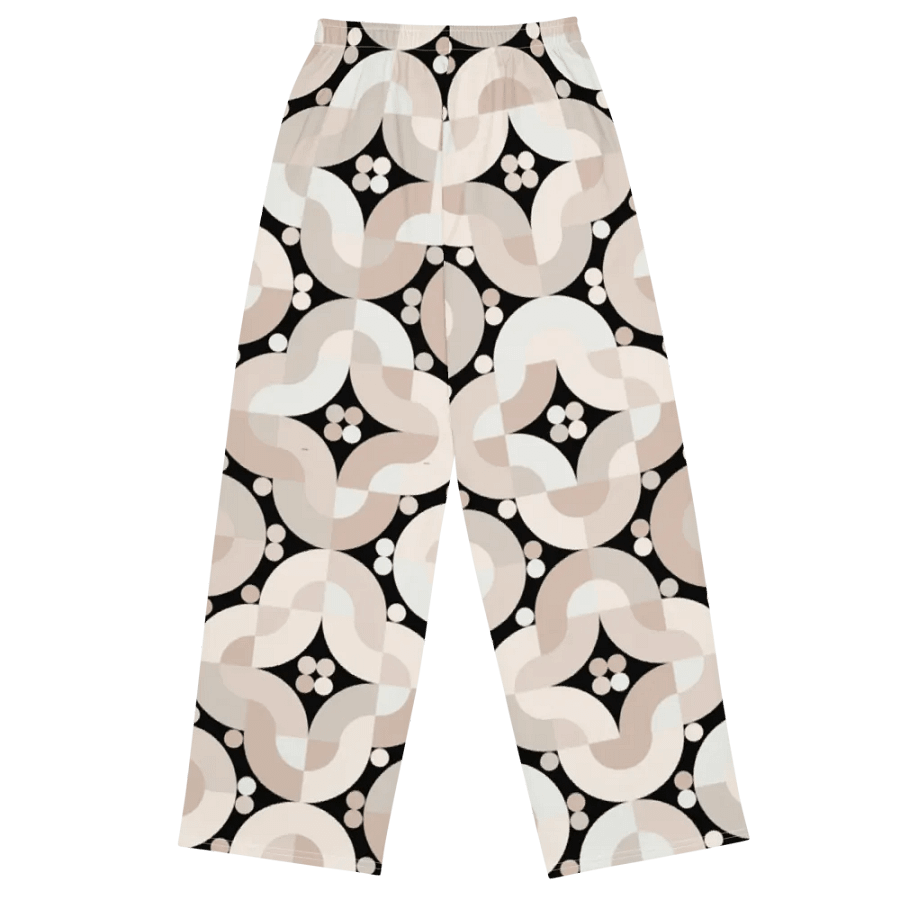 BUIII Retro Harmony: Whispering Sands Wide-Leg Pants product image (11)