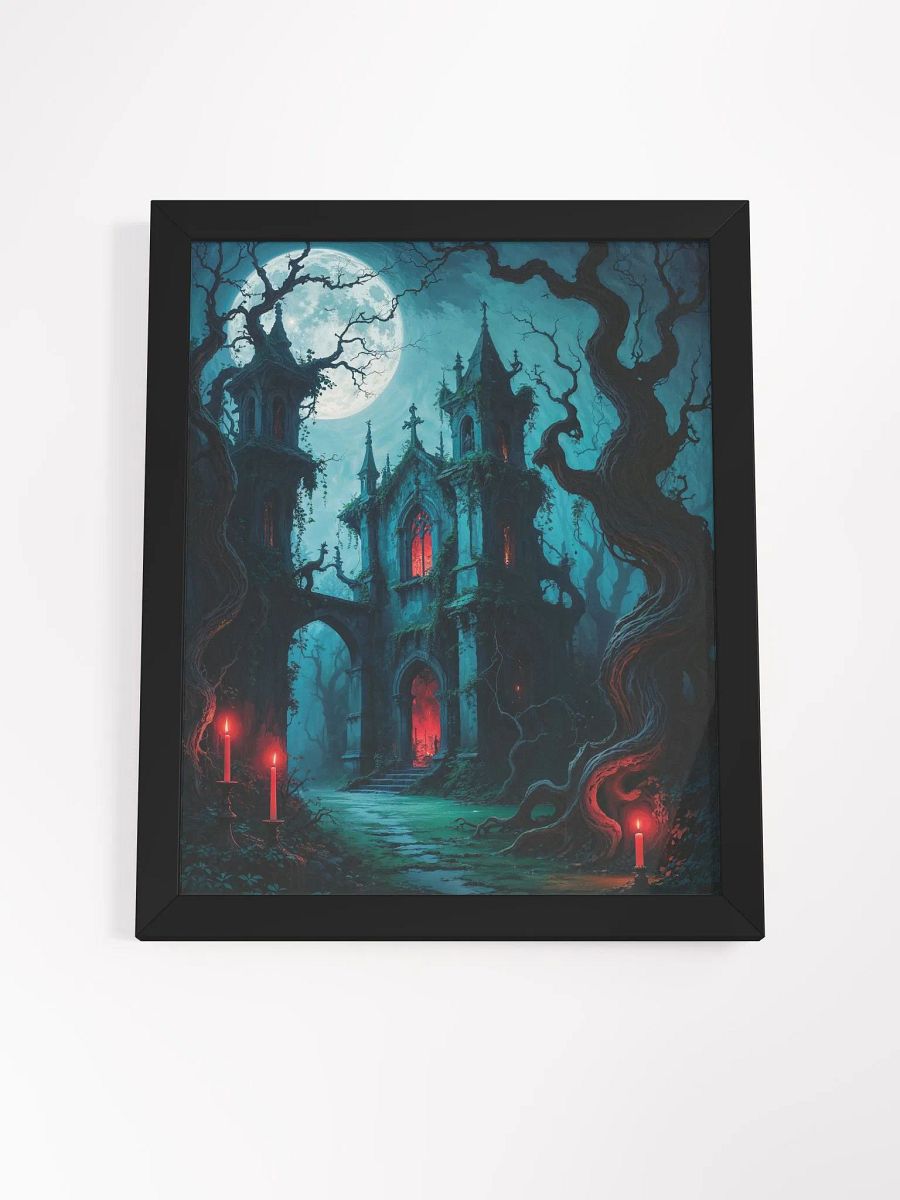 Haunted Gothic Sanctuary Framed Print product image (21)