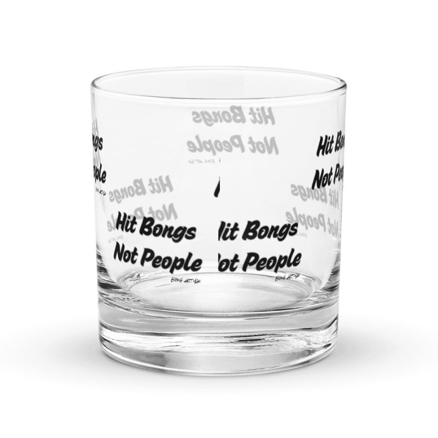 Hit Bongs Not People Rocks Glass- All Over Print product image (4)