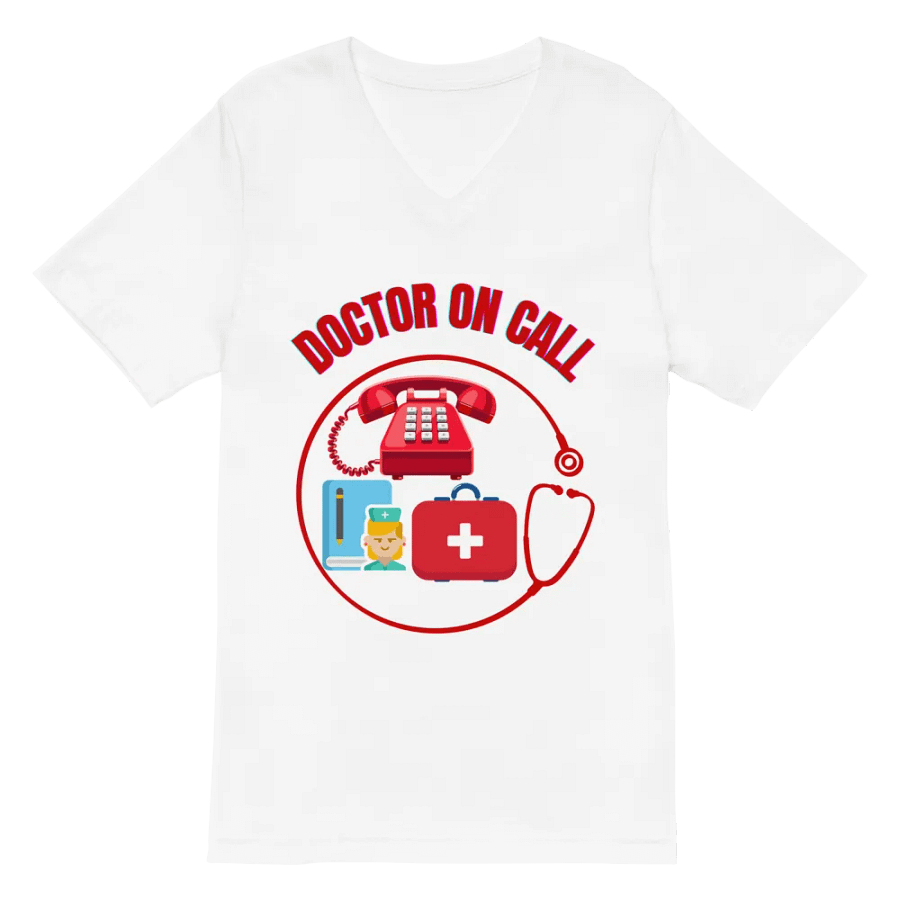 Doctor On Call V-Neck Tee product image (6)