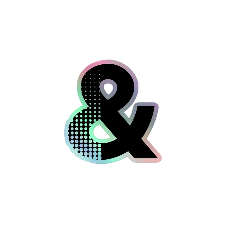 Art & Inquiry And Holographic Sticker product image (1)