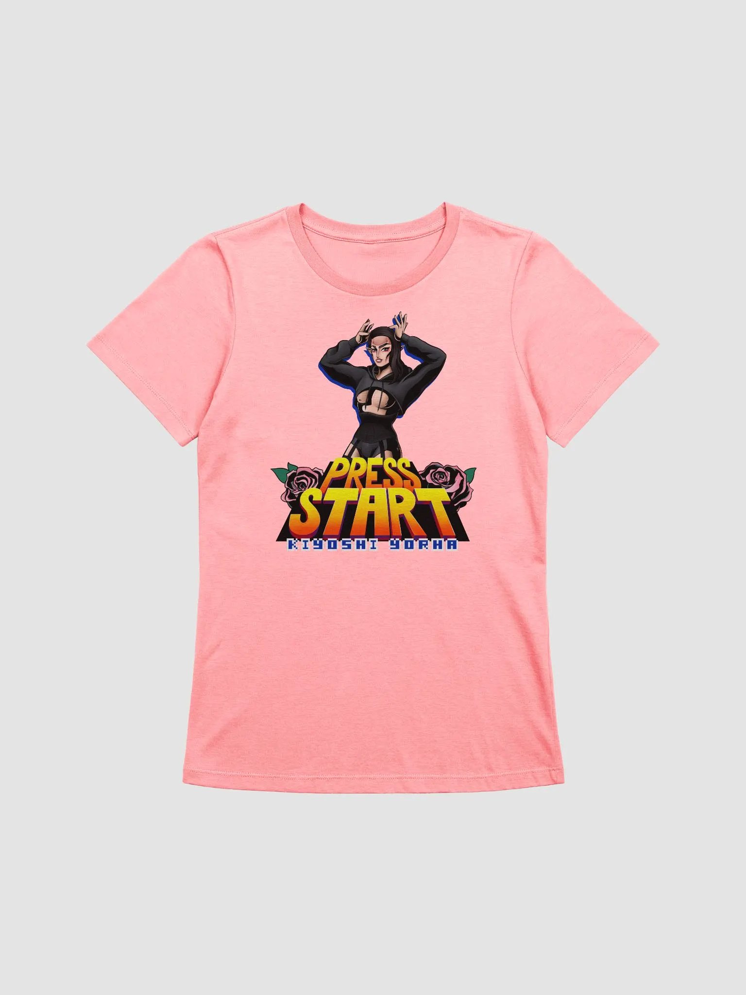Press Start - Kiyoshi YoRHa Fitted Tee product image (1)