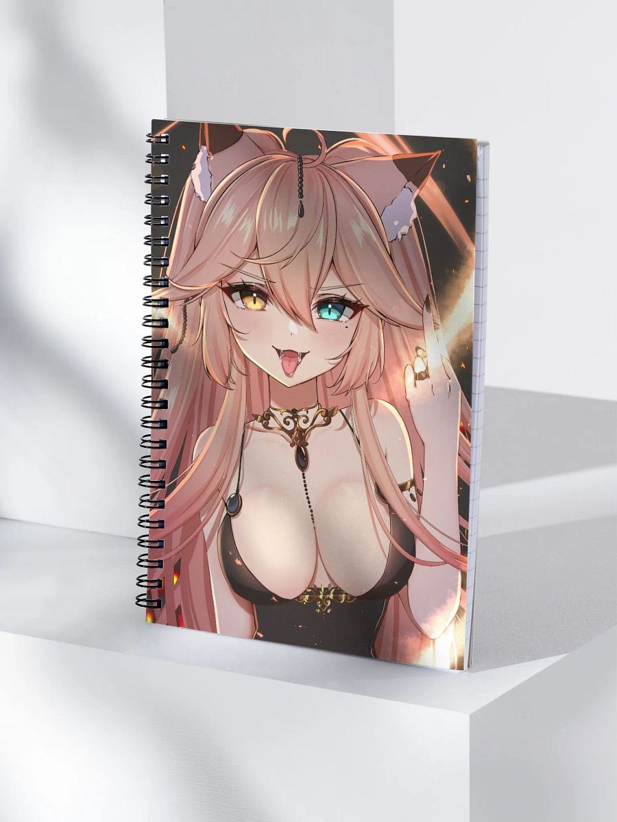 Chaotic Peach Spiral Notebook product image (4)