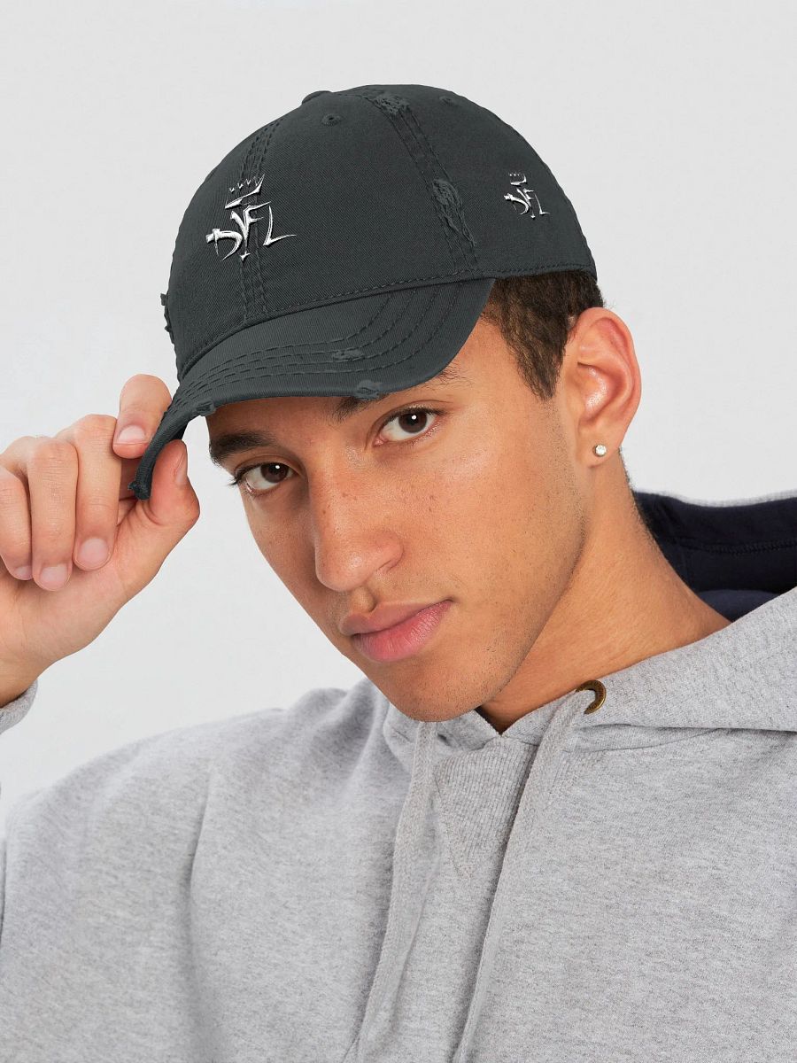 Distressed DYFL Logo cap product image (1)