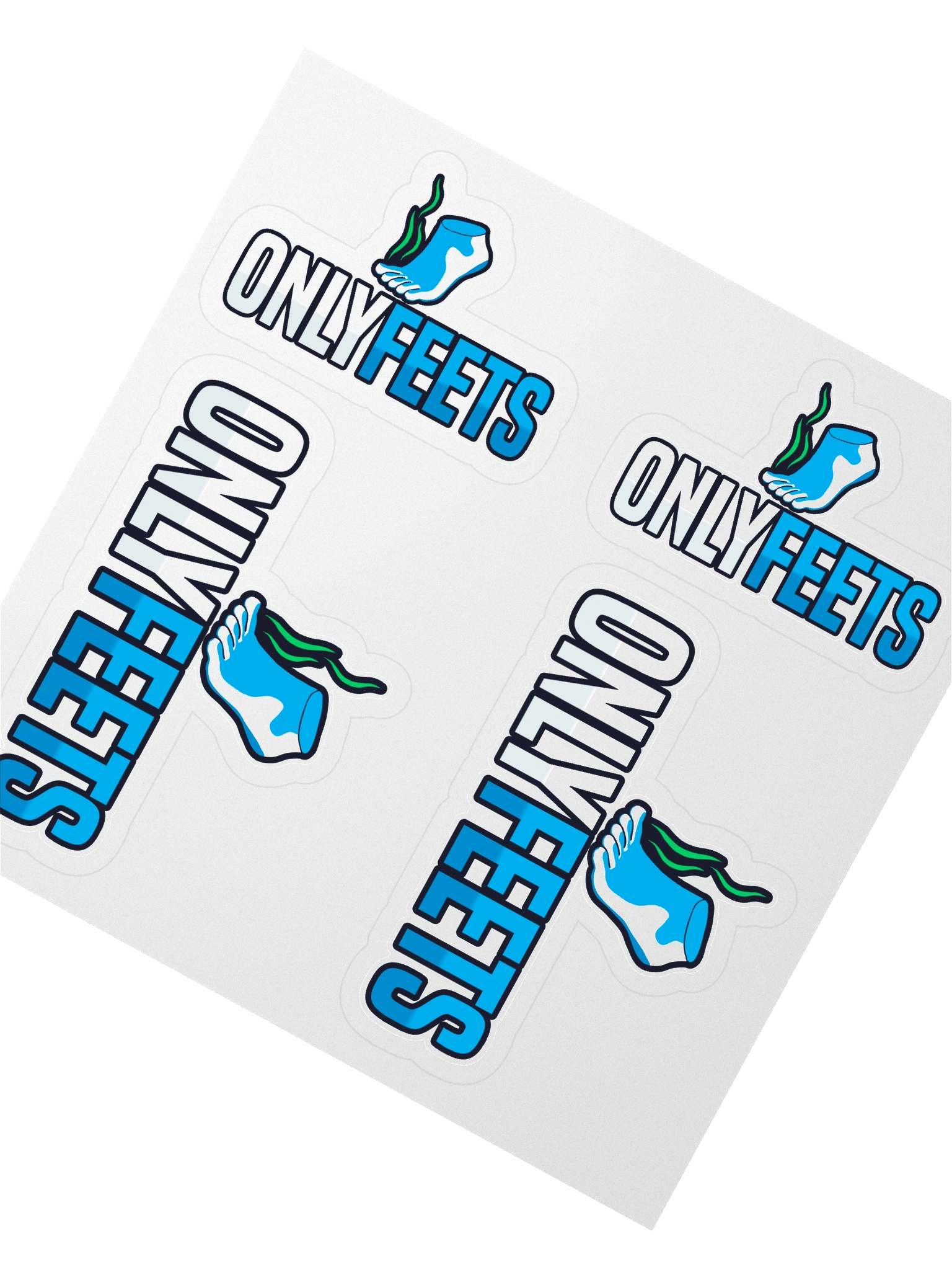 ONLYFEETS | 4 Sticker Pack product image (3)