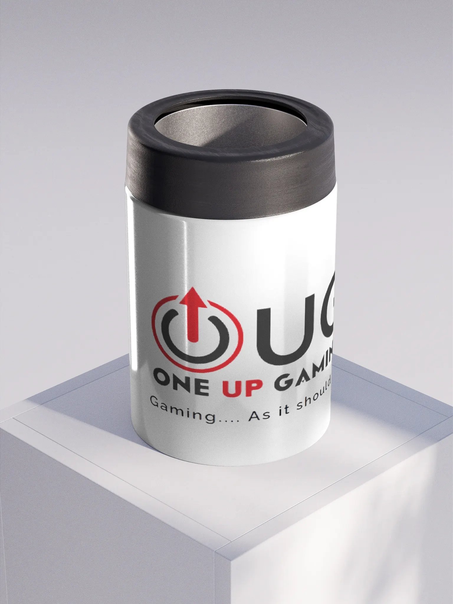 OUG Logo Stainless Steel Koozie product image (1)