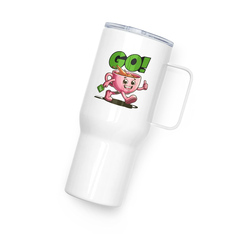 'Go Tea' Travel Mug with Handle product image (6)