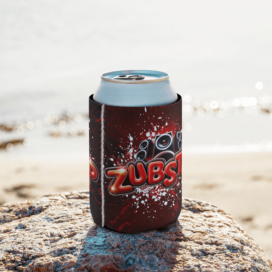 Zubstep Splatter Regular Can Koozie product image (8)