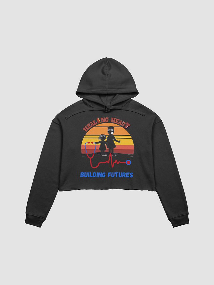 Healing Heart Crop Hoodie product image (6)