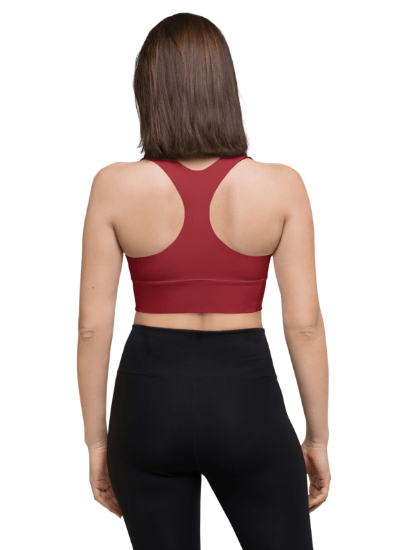 Gingham Cherry Sports Bra product image (4)