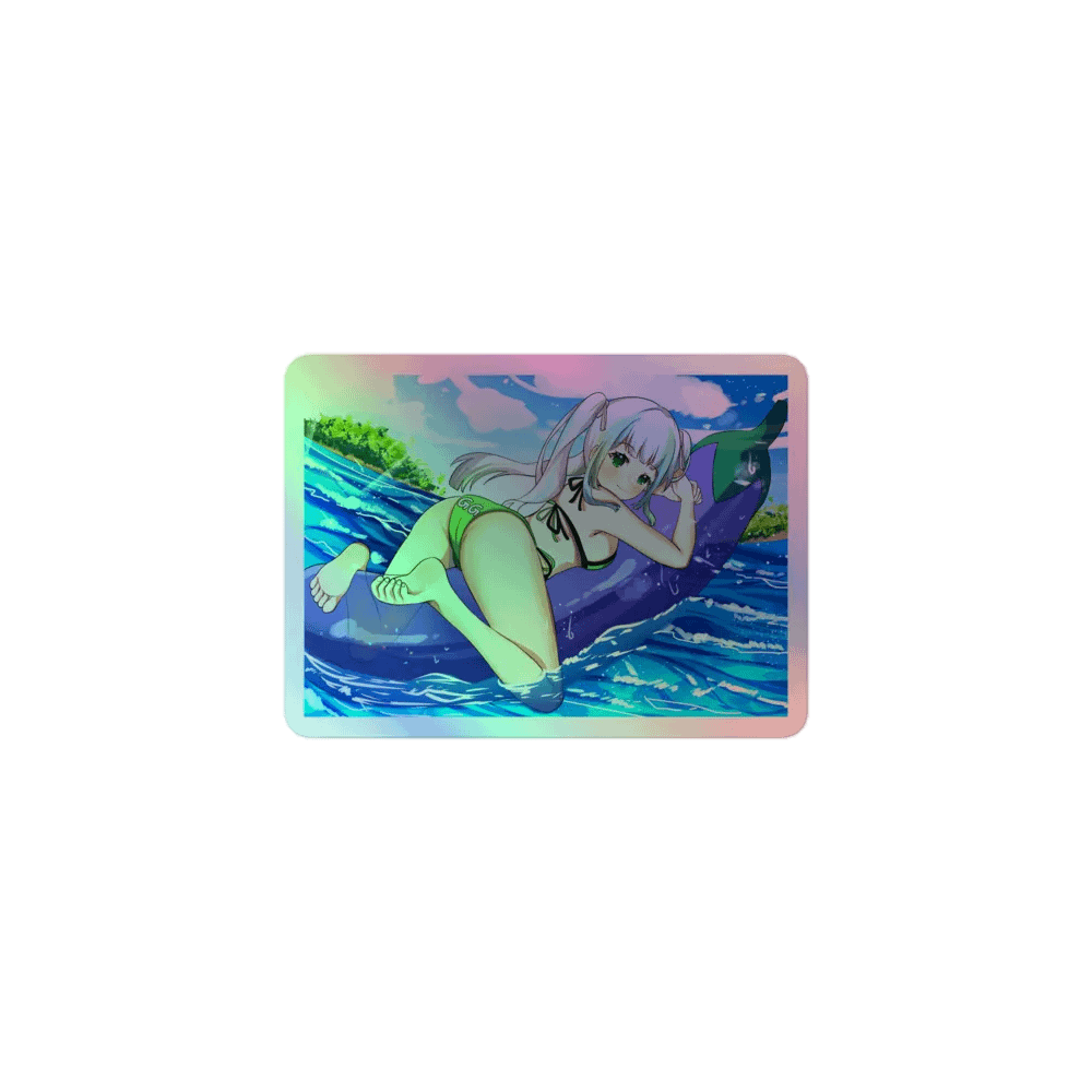 Summer Goblin Girl Holo Sticker product image (1)